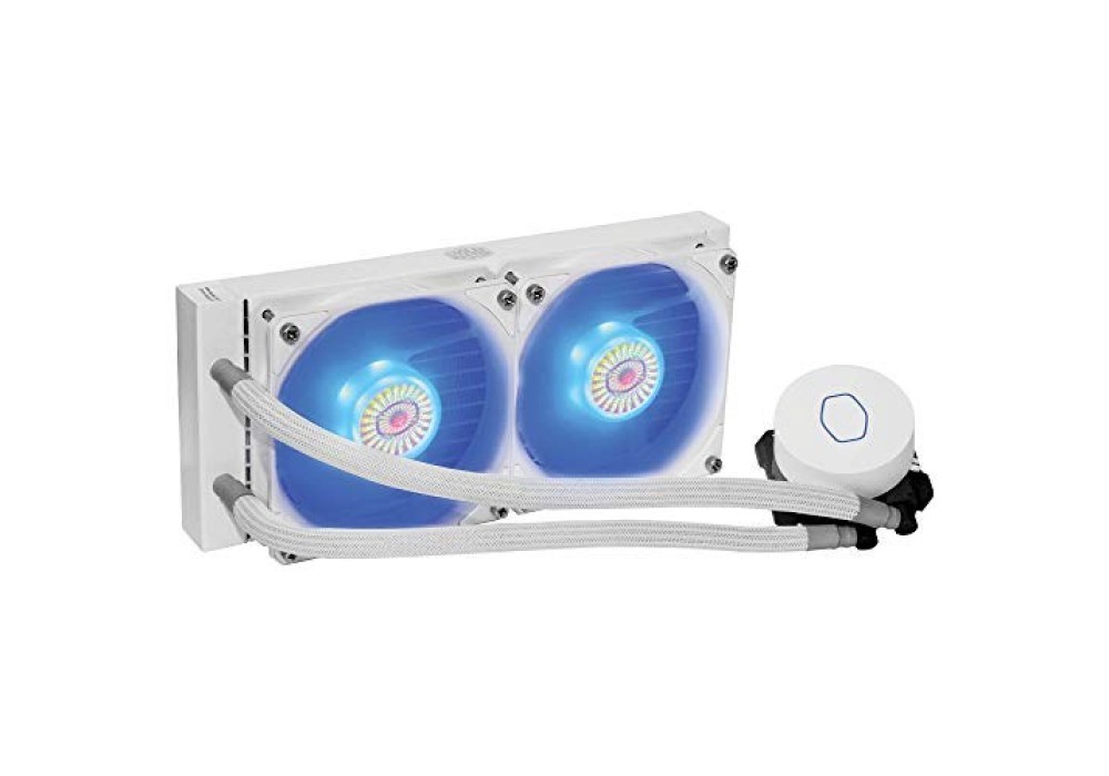 Cooler Master MasterLiquid ML240L V2 ARGB White Edition CPU Liquid Cooler