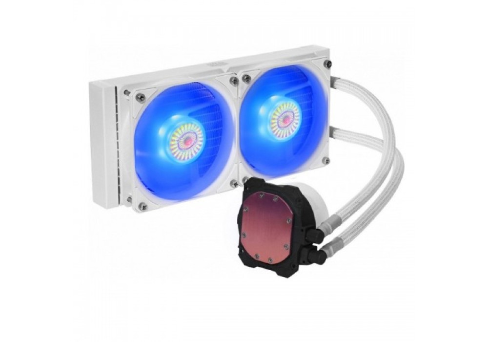 Cooler Master MasterLiquid ML240L V2 ARGB White Edition CPU Liquid Cooler