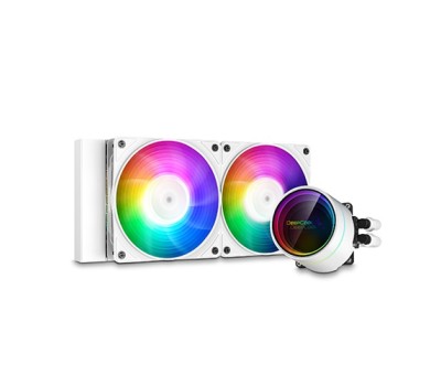 Deepcool CASTLE 240EX A-RGB WH AIO liquid CPU Cooler