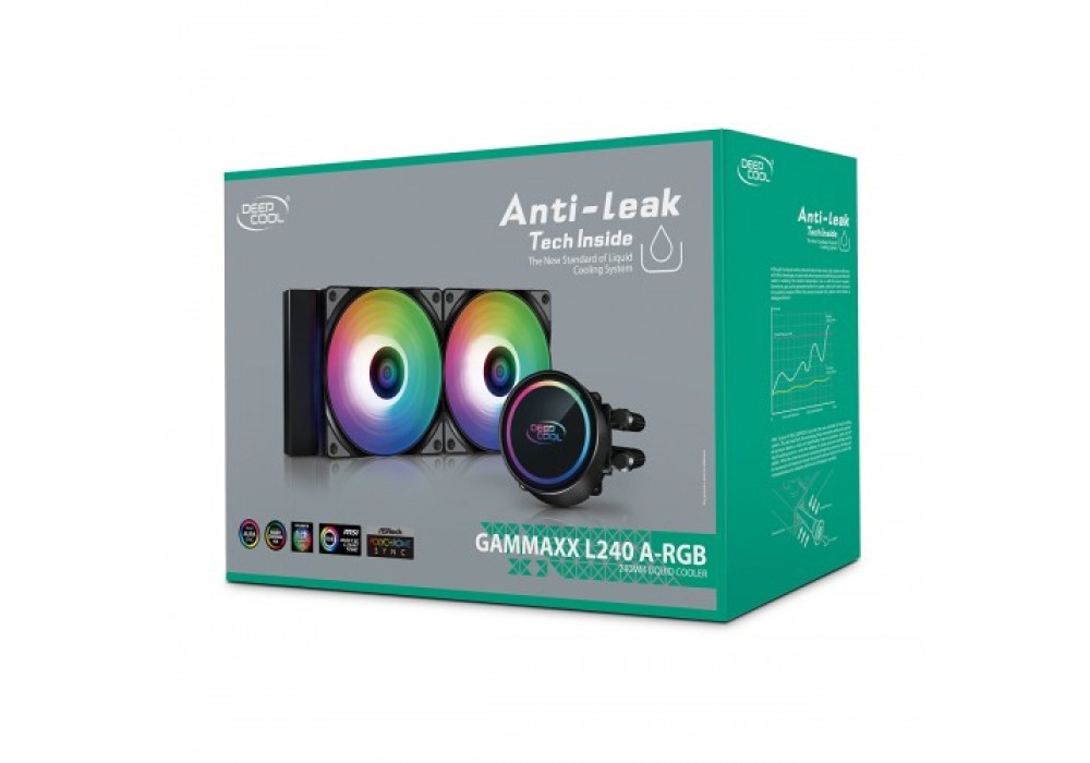 DeepCool GAMMAXX L240 A-RGB liquid CPU Cooler