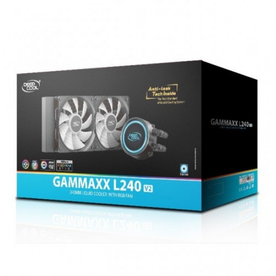 Deepcool GAMMAXX L240 V2 RGB 240mm Liquid CPU Cooler