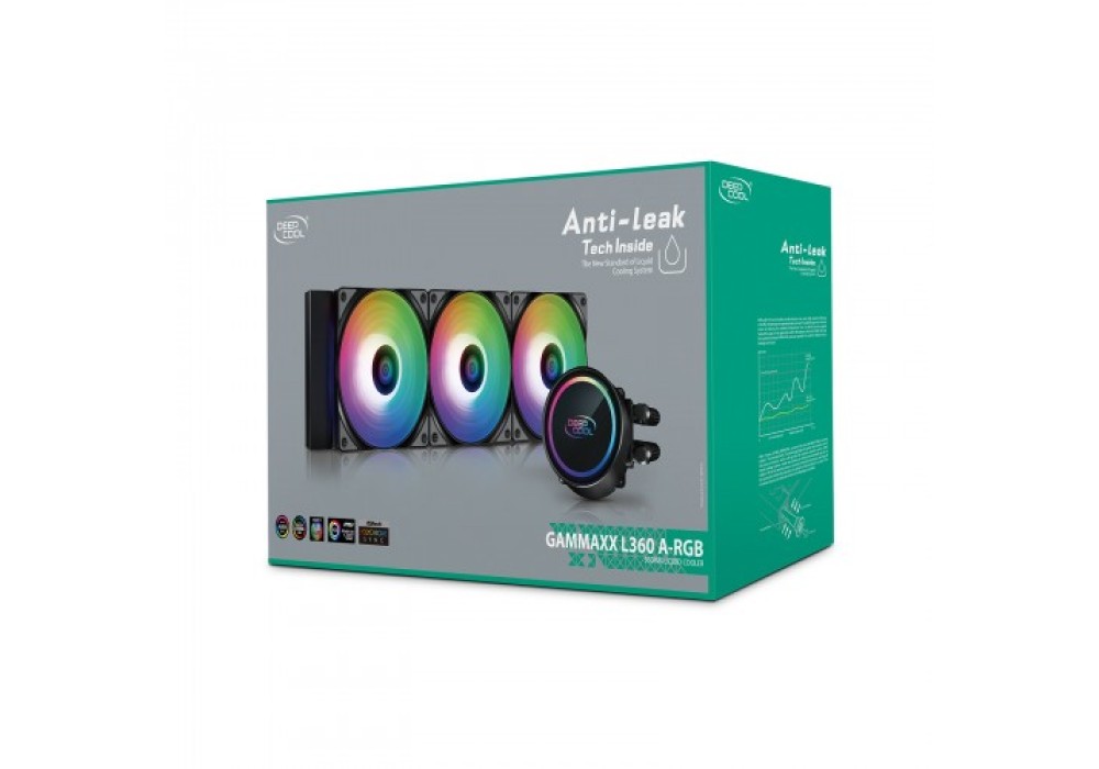 DeepCool GAMMAXX L360 A-RGB liquid CPU Cooler