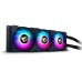 Gigabyte AORUS WATERFORCE 360 with ARGB lighting display AIO liquid CPU cooler