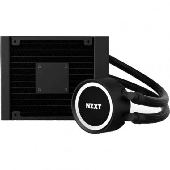 NZXT Kraken 120 AIO Liquid CPU Cooler with Aer P120 and RGB LED