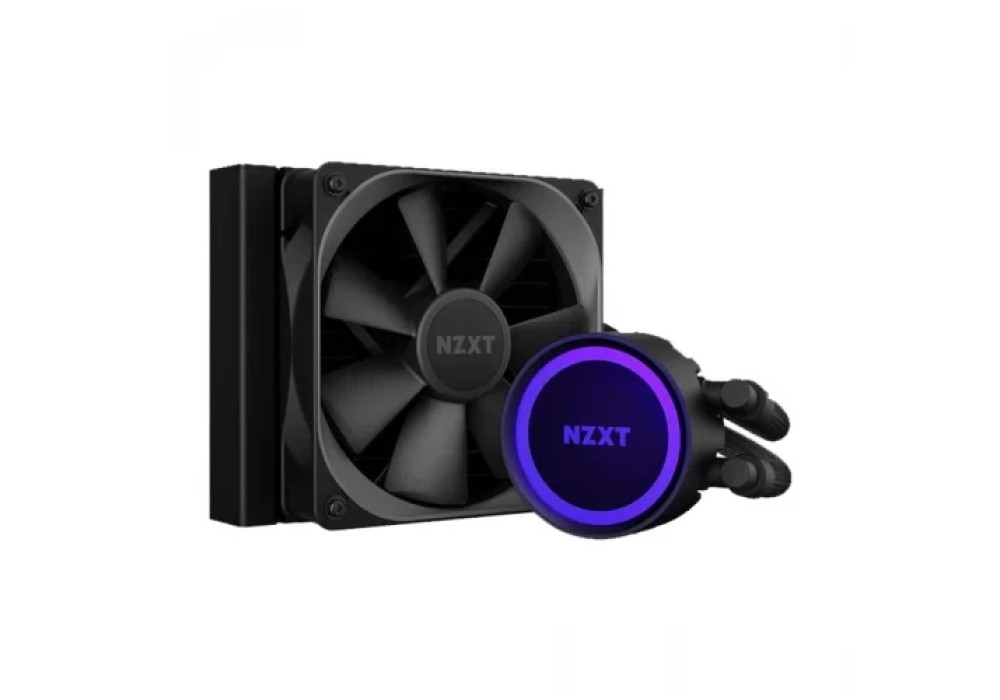 NZXT Kraken 120 AIO Liquid CPU Cooler with Aer P120 and RGB LED