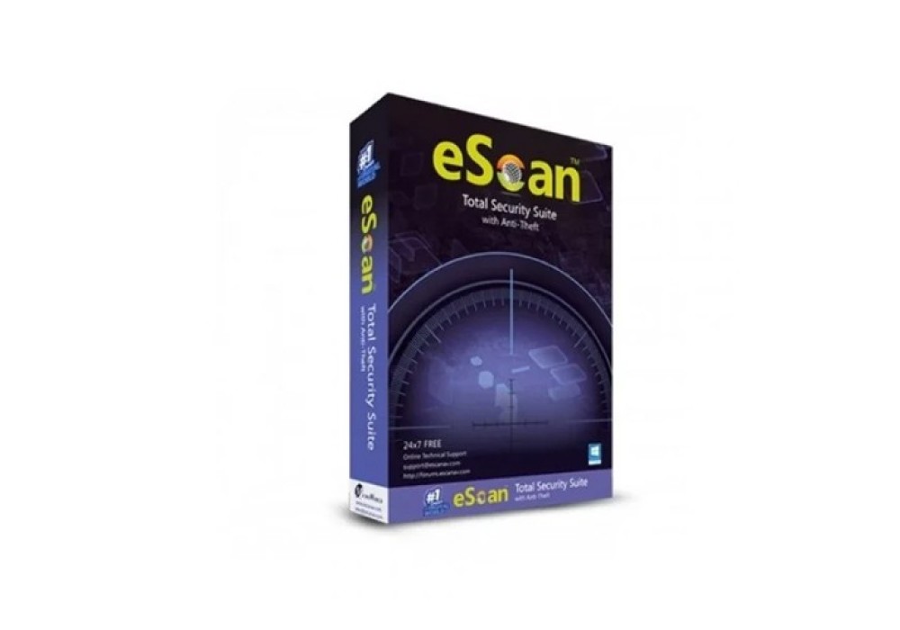 eScan Total Security 1 User 1 Year