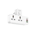 LDNIO Power Strip 2 Port with 2 USB and 1 USB-C PD & QC3.0 EU (SC2311) – White