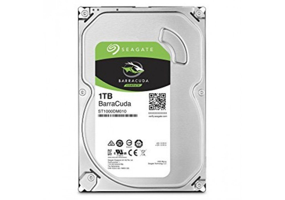 Seagate Internal 1TB SATA Barracuda HDD