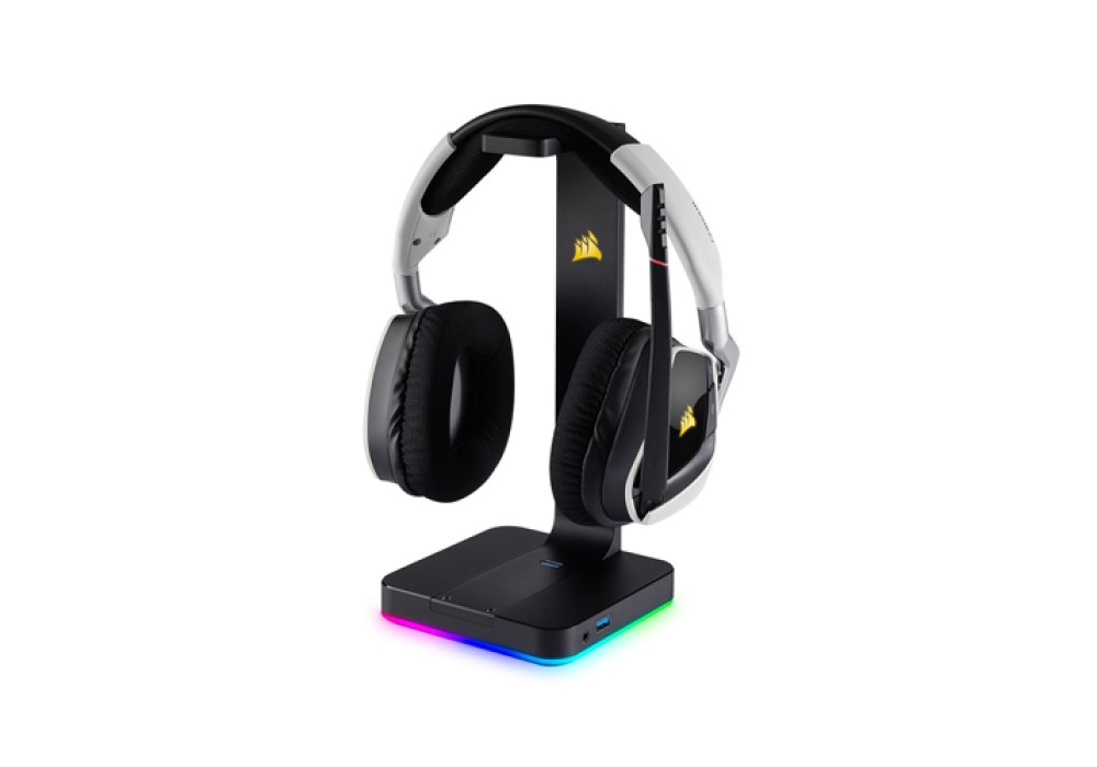  Corsair ST100 RGB Premium Headset Stand With 7.1 Surround Sound