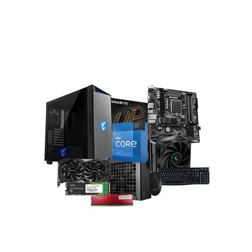 Build Intel 13th Gen Core I5 13600K Gigabyte B760M DS3H DDR4 16GB DDR4 512GB SSD Combo PC