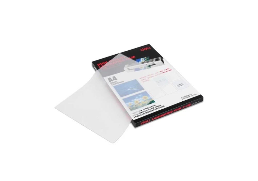 Deli E3816 A4 Laminating Film