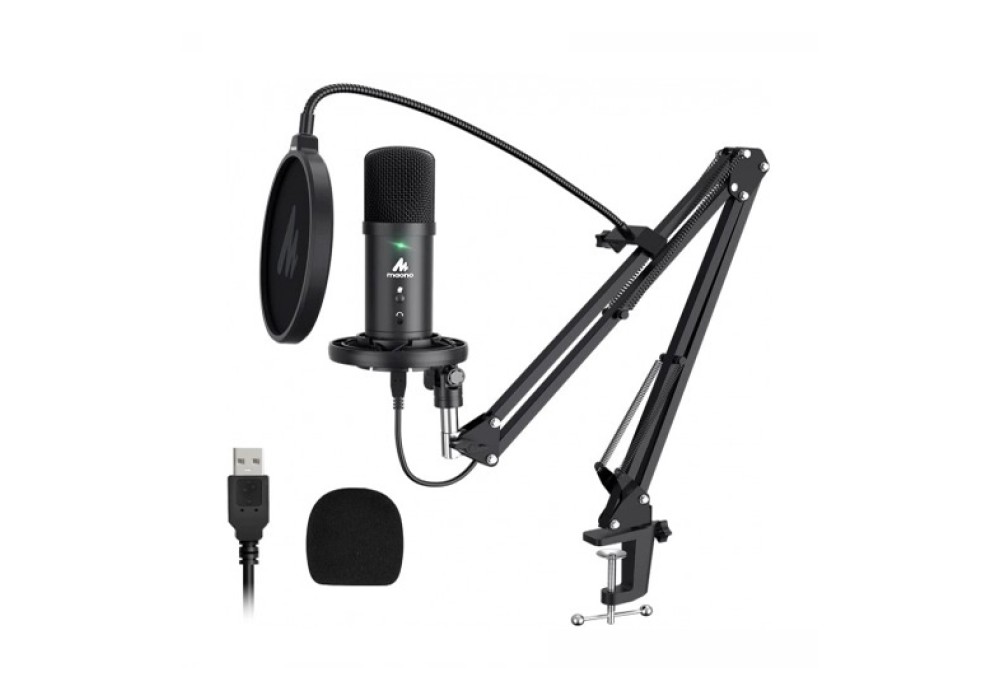 MAONO AU-PM401 Zero Latency USB Microphone Set