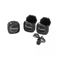 Maono WM820 A2 Real-time Monitoring and Mute 2-Person Wireless Microphone