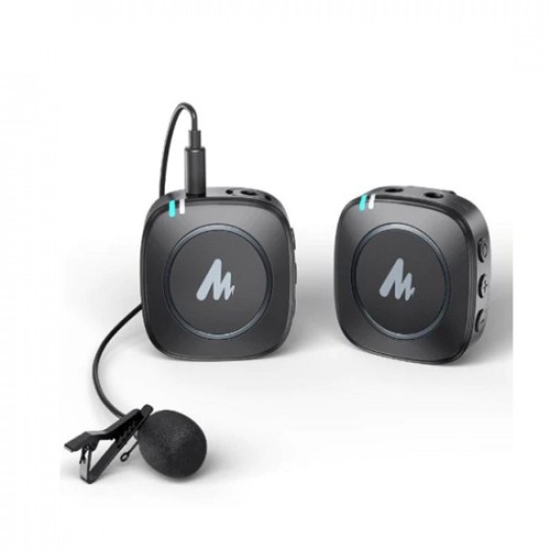 Maono WM820 Real-time Monitoring and Mute Wireless Lavalier Microphone