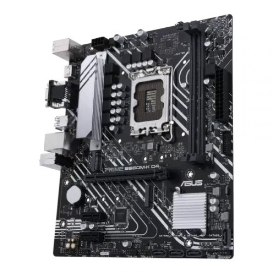 ASUS PRIME B660M-K D4 12th Gen Micro ATX Motherboard