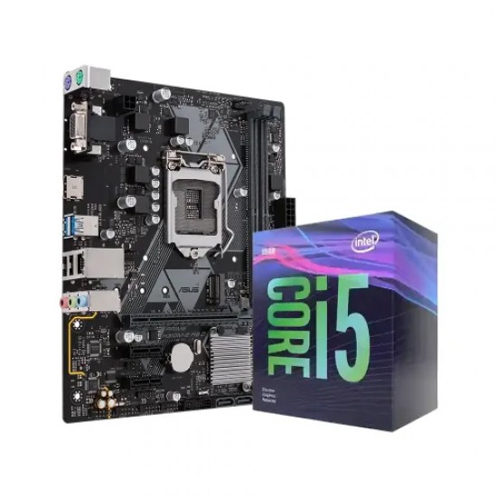 Asus PRIME H310M-AT R2.0 Motherboard and Intel Core i5-9400 Processor Bundle