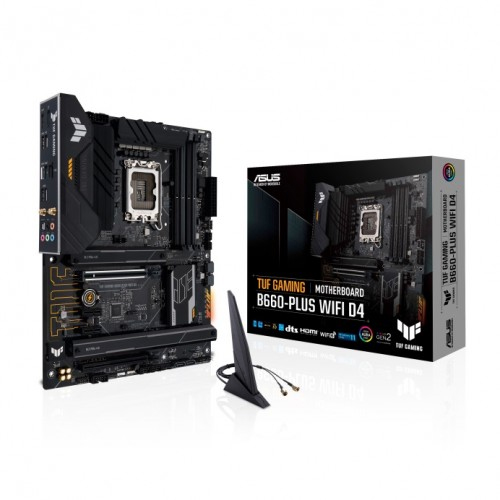 Asus TUF GAMING B660-PLUS WIFI D4 12th Gen ATX Motherboard