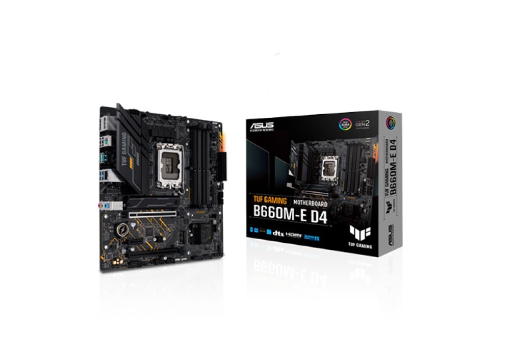 ASUS TUF Gaming B660M-E D4 12th Gen Intel Motherboard