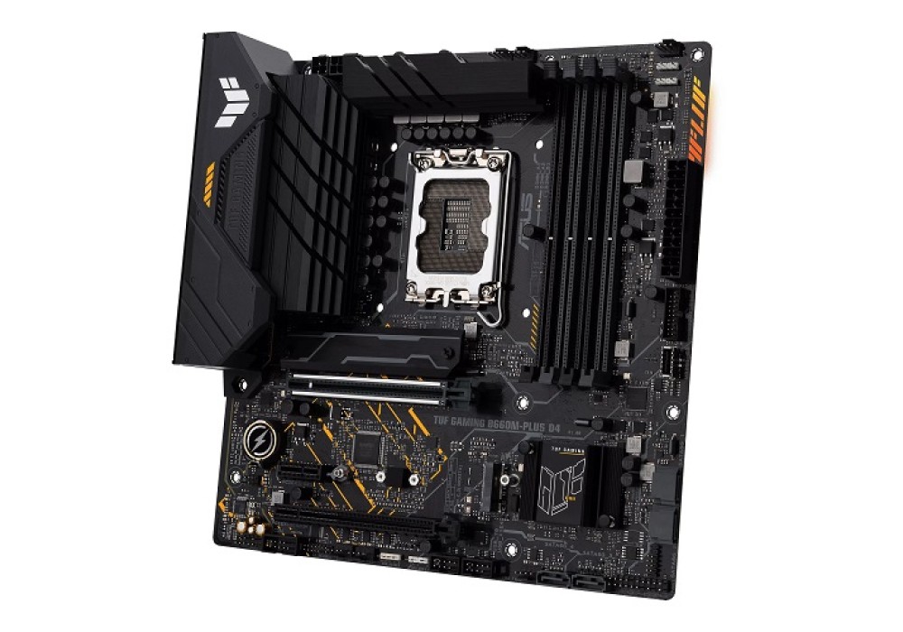 Asus TUF GAMING B660M-PLUS D4 12th Gen mATX Motherboard