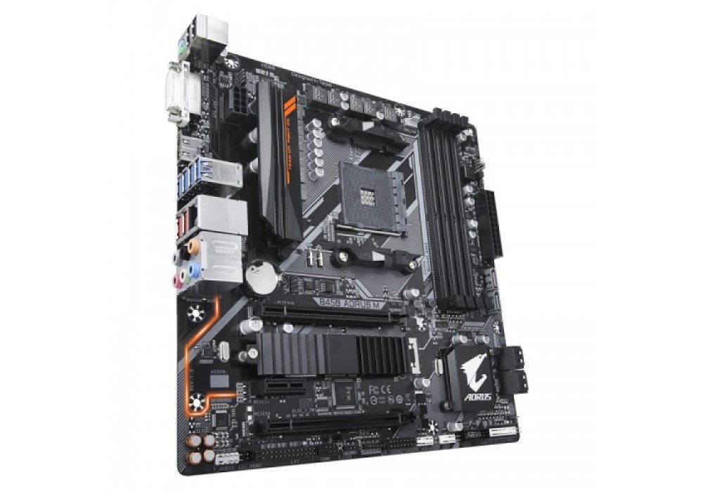 Gigabyte B450 AORUS M AMD Micro ATX Motherboard