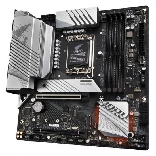 Gigabyte B660M Aorus Pro AX DDR5 12th Gen Micro ATX Motherboard