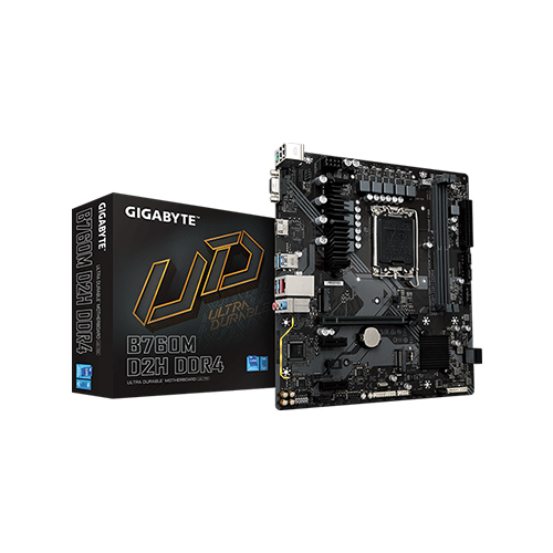 Gigabyte B760M D2H DDR4 Micro ATX Motherboard