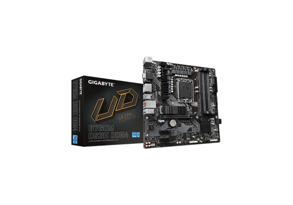 Gigabyte B760M DS3H DDR4 Micro ATX Motherboard
