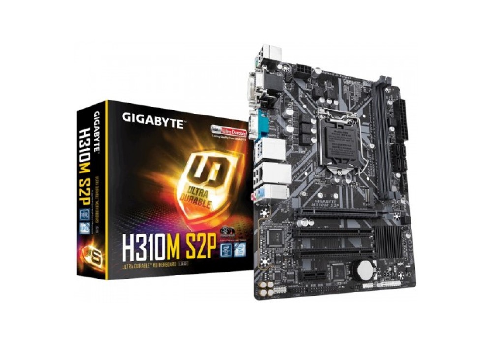 Gigabyte H310M S2P 8th Gen Micro ATX Motherboard