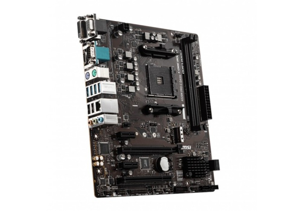 MSI A520M PRO-C DASH AMD AM4 Micro-ATX Motherboard