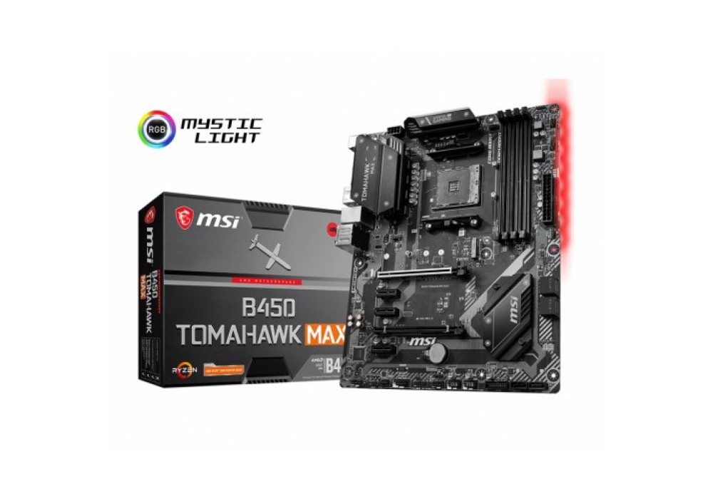 MSI B450 TOMAHAWK MAX AM4 AMD ATX Motherboard (China)