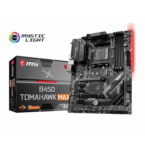 MSI B450 TOMAHAWK MAX AM4 AMD ATX Motherboard (China)