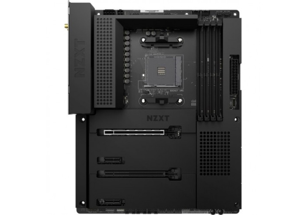 NZXT N7 B550 Matte Black AMD AM4 ATX Wi-Fi Gaming Motherboard