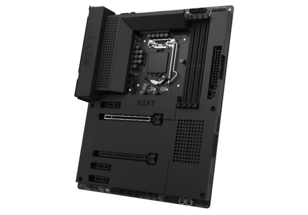 NZXT N7 Z590 Matte Black Intel 11th and 10th Gen ATX Wi-Fi Gaming Motherboard