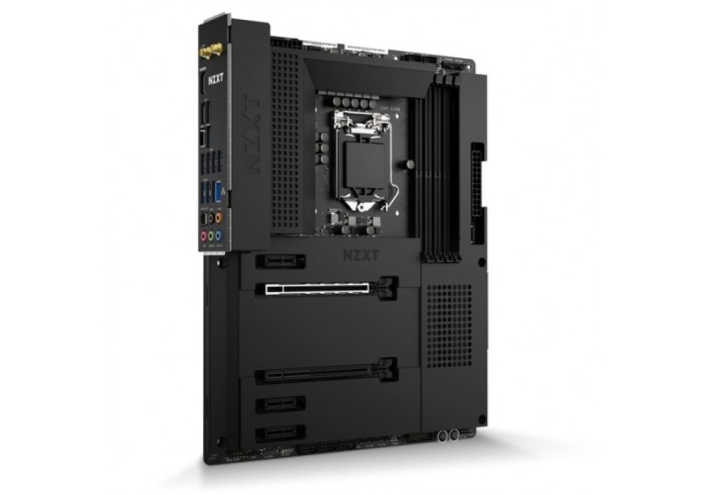 NZXT N7 Z590 Matte Black Intel 11th and 10th Gen ATX Wi-Fi Gaming Motherboard