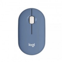Logitech M350 Pebble Blueberry Wireless Mouse