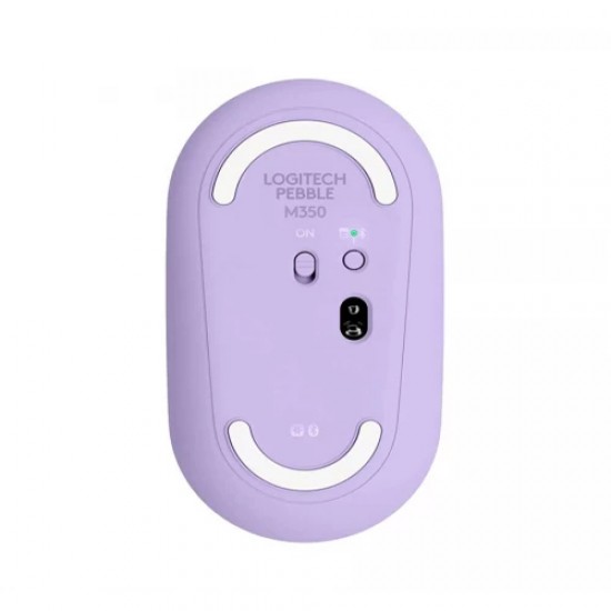 Logitech M350 Pebble Lavender Lemonade Wireless Mouse