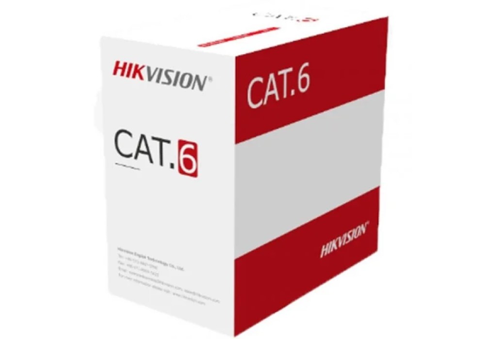 Hikvision DS-1LN6U-W-CCA 305 M CAT6 UTP Network Cable