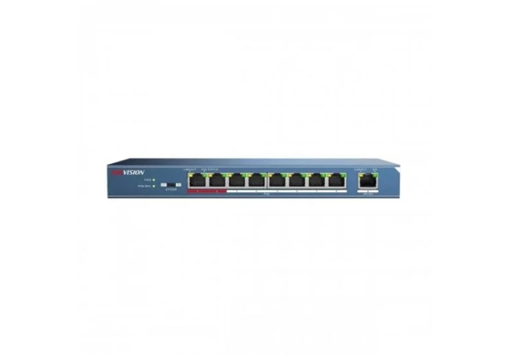 Hikvision DS-3E0109P-E-M 8 Port Unmanaged PoE Switch
