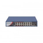 Hikvision DS-3E0318P-E-M 16 Port Fast Ethernet Unmanaged POE Switch