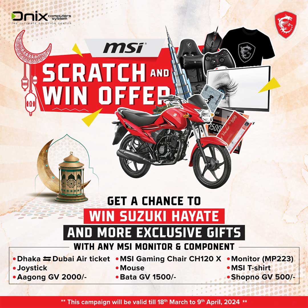 MSI Scratch and Win Offer