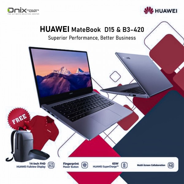 Huawei matebook D15 and B3-420 Offer