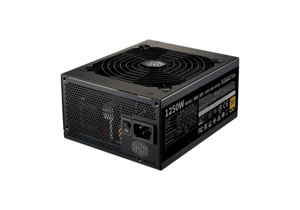 Cooler Master MWE Gold 1250 V2 Full Modular 1250W 80 PLUS Gold Power Supply