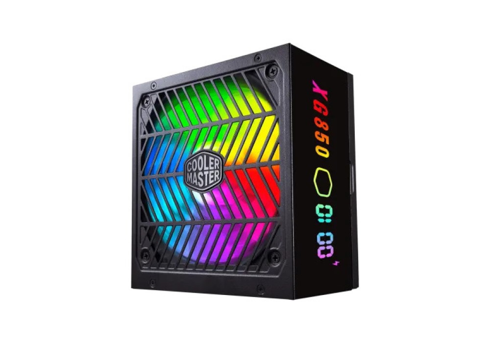 Cooler Master XG850 Plus Platinum Full Modular ARGB 850W Power Supply with Digital Options