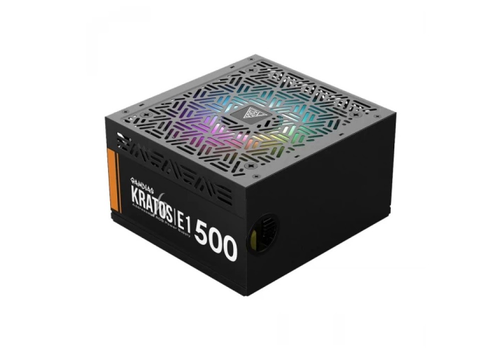 Gamdias Kratos E1-500 500 Watt RGB Power Supply