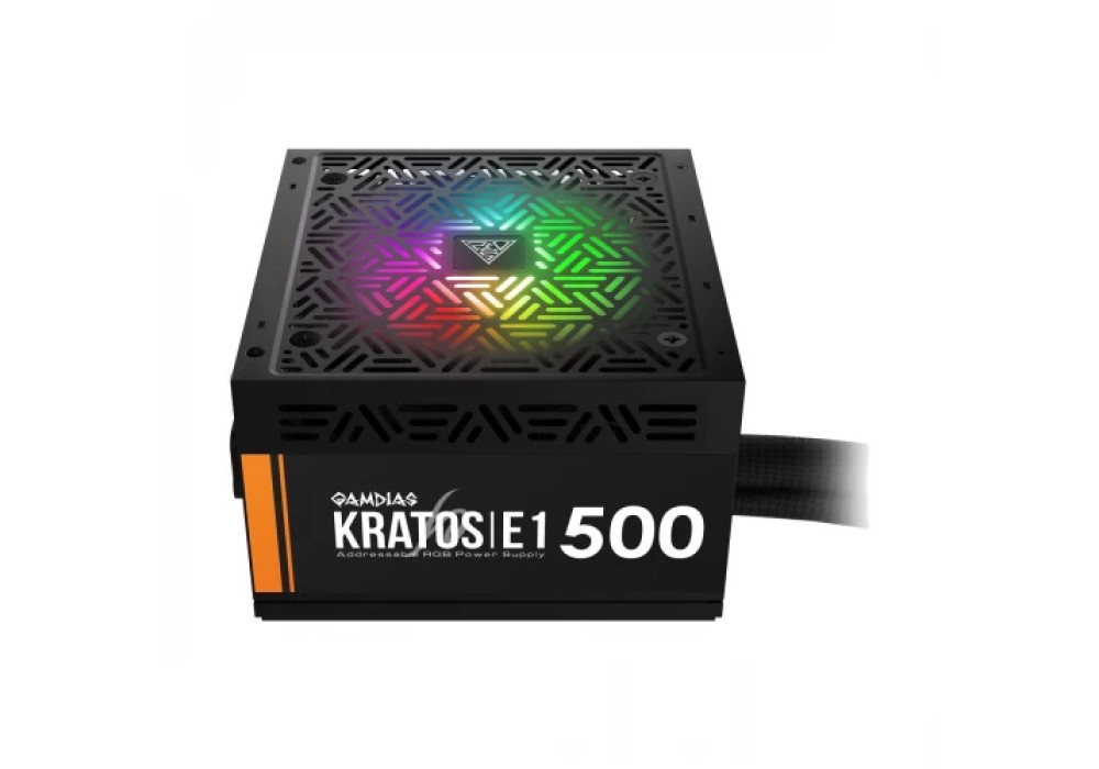 Gamdias Kratos E1-500 500 Watt RGB Power Supply