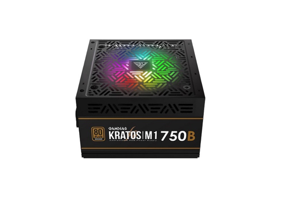 Gamdias Kratos M1-750B 750W 80 Plus Bronze ARGB Power Supply