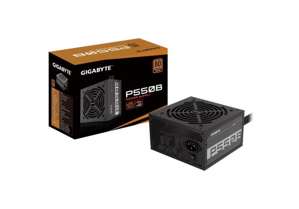 Gigabyte GP-P550B 550W Non Modular 80 Plus Bronze Certified Power Supply