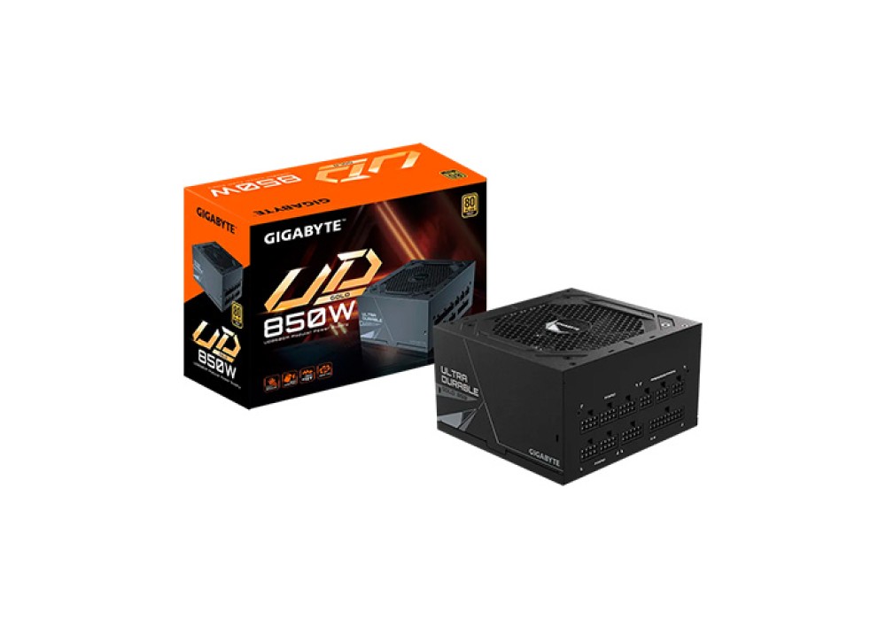 GIGABYTE GP-UD850GM 850W 80 PLUS GOLD FULL MODULAR POWER SUPPLY