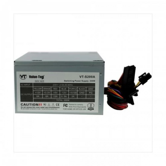 Value Top VT-S200A 200W ATX Power Supply