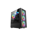 GAMDIAS Athena M3 ARGB Mesh Mid Tower Black (Tempered Glass) E-ATX Gaming Desktop Case